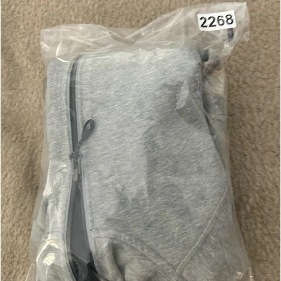 Nike Sportswear AW 77 Womens Small Hoodie Gray Half Zip Hooded - Picture 8 of 8